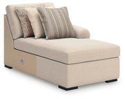 LadyMae Twill Right-Arm Facing Corner Chaise - 5940417