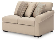 LadyMae Twill Right-Arm Facing Loveseat - 5940456