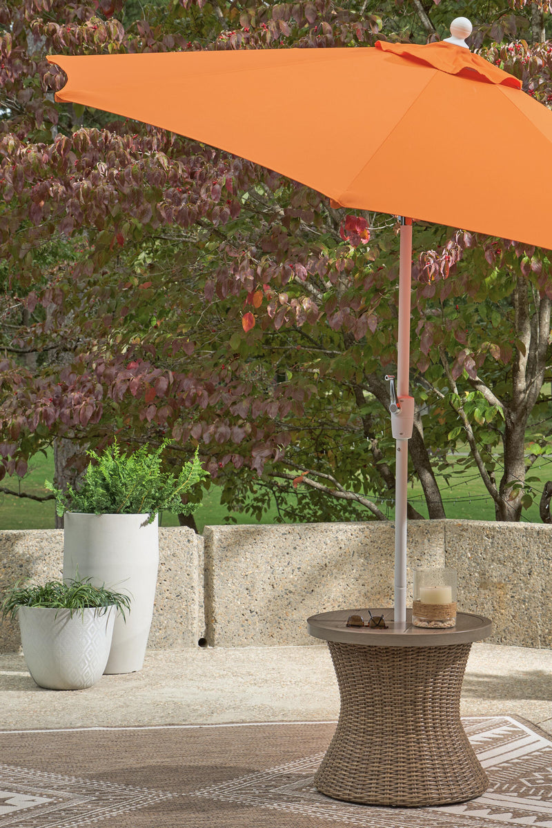 Laguna Heights Beige Outdoor End Table - PCP790-706