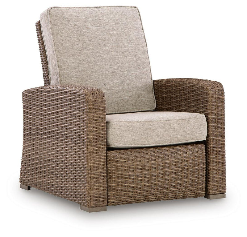 Laguna Heights Beige Outdoor Recliner - PCP790-825