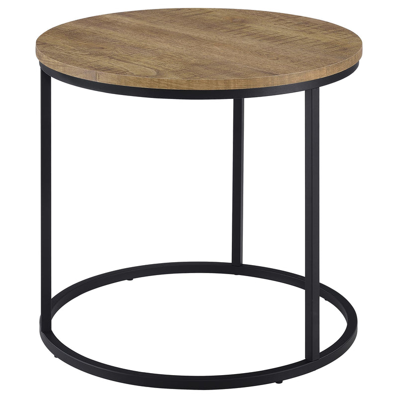 Lainey Round Occasional Side End Table Mango - 736037