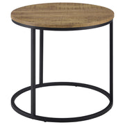 Lainey Round Occasional Side End Table Mango - 736037