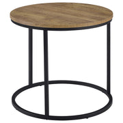 Lainey Round Occasional Side End Table Mango - 736037