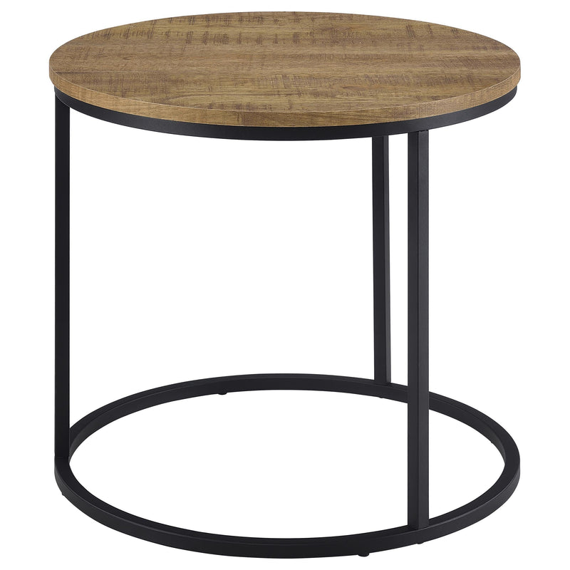 Lainey Round Occasional Side End Table Mango - 736037