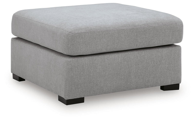 Lakepoint Nickel Oversized Accent Ottoman - 6680408
