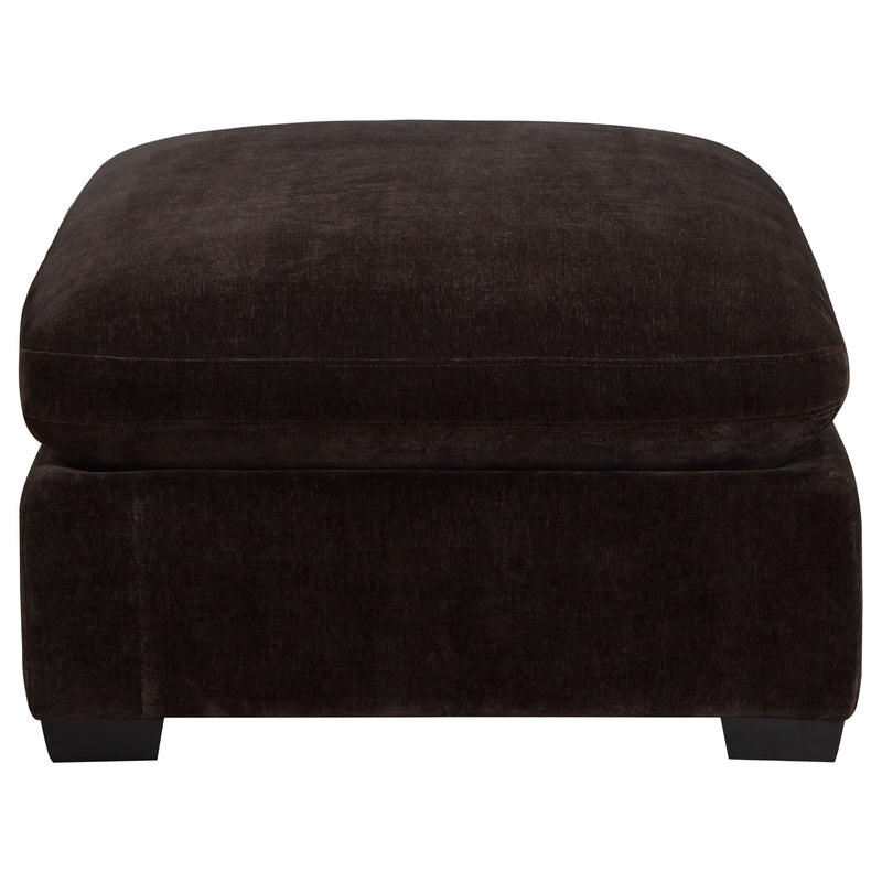 Lakeview Rectangular Upholstered Ottoman Dark Chocolate - 551466