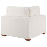 Lakeview Upholstered Corner Chair Ivory - 551462
