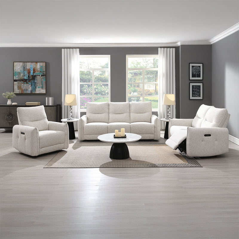 Lalisa Power Motion Loveseat w/USB Port - LV04781