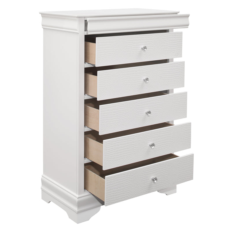 Lana White LED Upholstered Panel Bedroom Set - DMV FurnitureBedroom Set