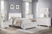 Lana White LED Upholstered Panel Bedroom Set - DMV FurnitureBedroom Set