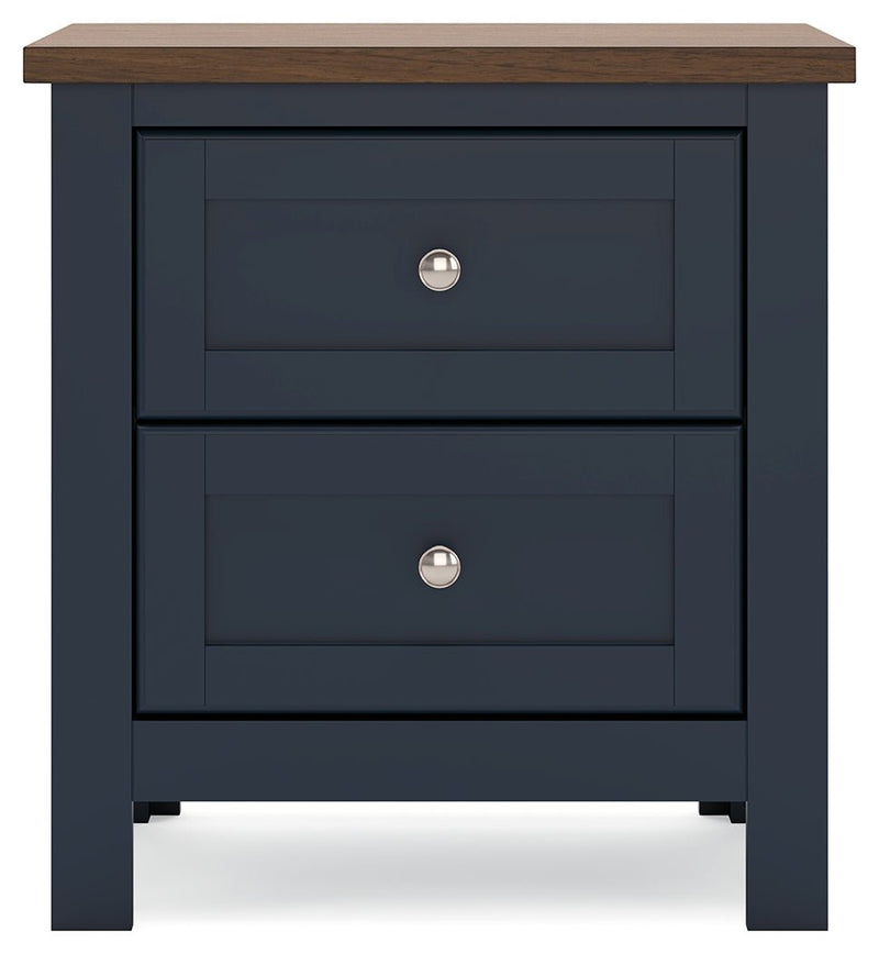 Landocken Brown/Blue Youth Panel Bedroom Set - DMV FurnitureYouth Bedroom Set