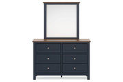 Landocken Brown/Blue Youth Panel Bedroom Set - DMV FurnitureYouth Bedroom Set