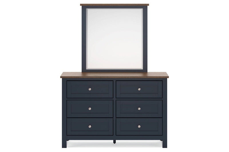 Landocken Brown/Blue Youth Panel Bedroom Set - DMV FurnitureYouth Bedroom Set