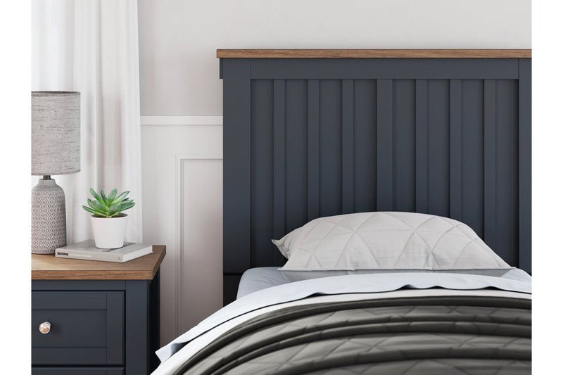 Landocken Brown/Blue Youth Panel Bedroom Set - DMV FurnitureYouth Bedroom Set