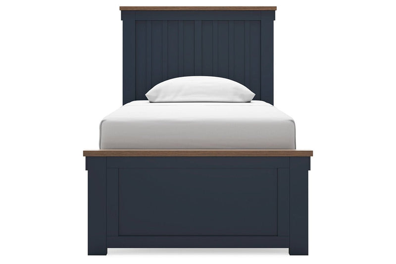 Landocken Brown/Blue Youth Panel Bedroom Set - DMV FurnitureYouth Bedroom Set