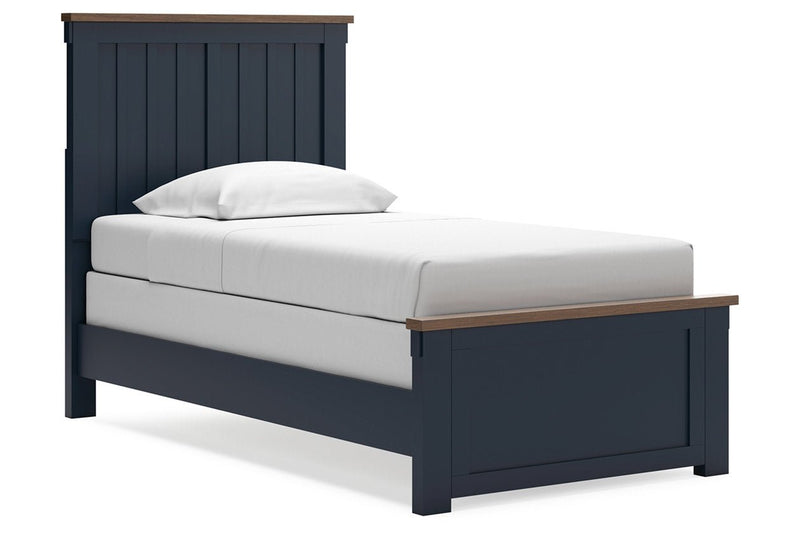 Landocken Brown/Blue Youth Panel Bedroom Set - DMV FurnitureYouth Bedroom Set