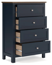 Landocken Brown/Blue Youth Panel Bedroom Set - DMV FurnitureYouth Bedroom Set