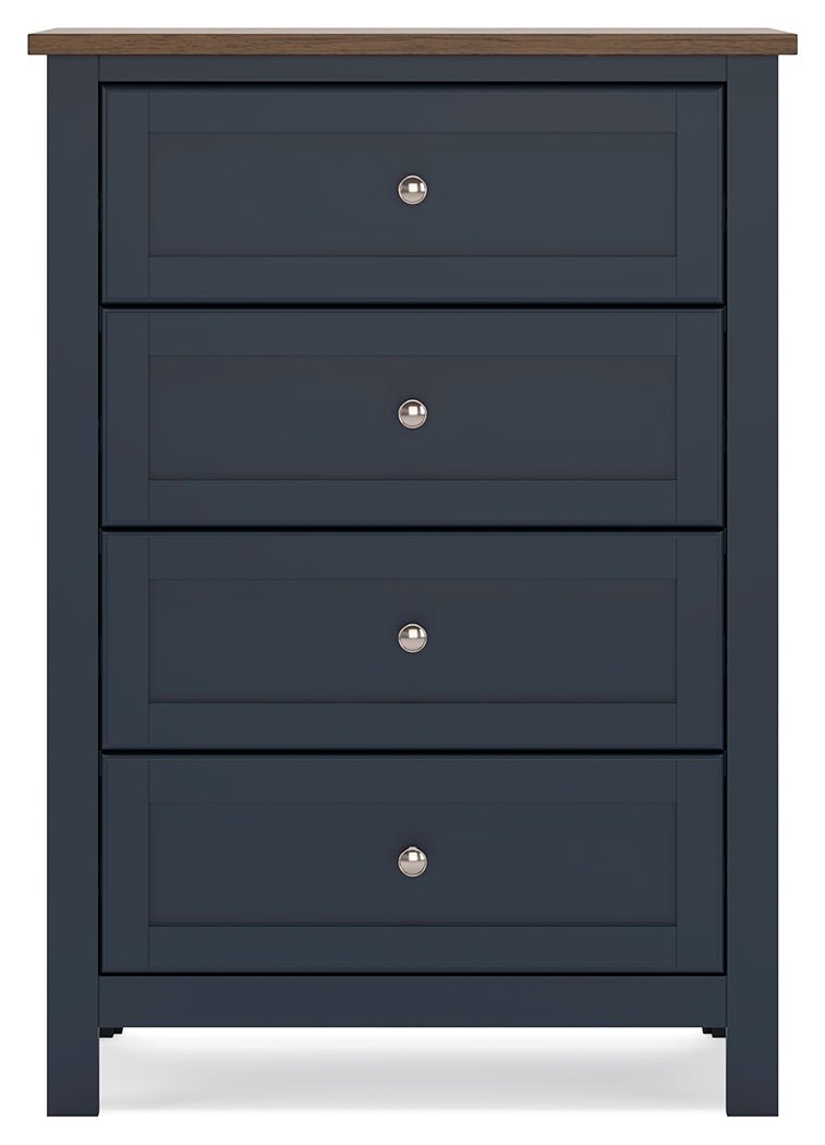 Landocken Brown/Blue Youth Panel Bedroom Set - DMV FurnitureYouth Bedroom Set