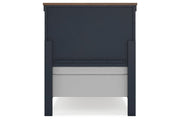 Landocken Brown/Blue Youth Panel Bedroom Set - DMV FurnitureYouth Bedroom Set