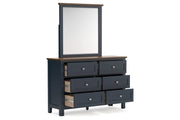 Landocken Brown/Blue Youth Panel Bedroom Set - DMV FurnitureYouth Bedroom Set