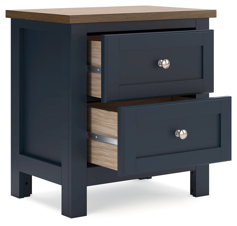 Landocken Brown/Blue Youth Panel Bedroom Set - DMV FurnitureYouth Bedroom Set