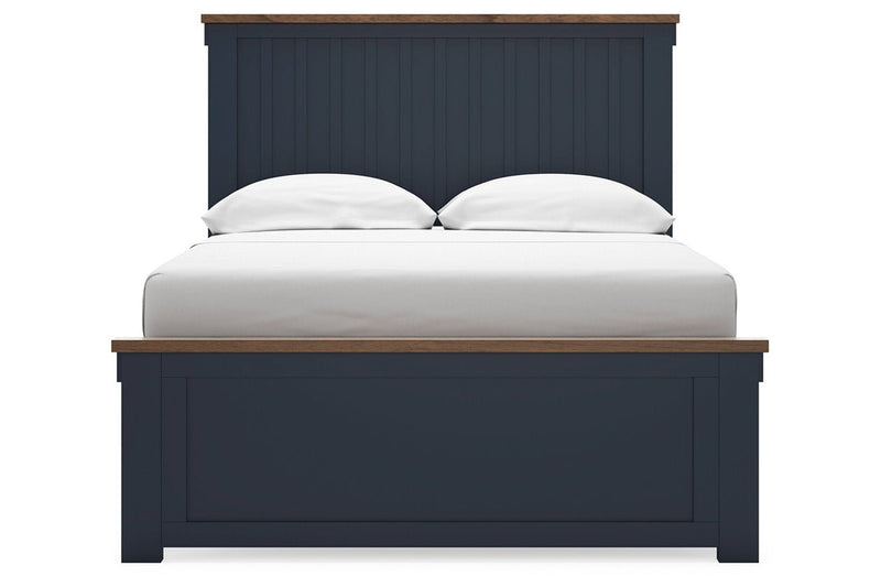 Landocken Brown/Blue Youth Panel Bedroom Set - DMV FurnitureYouth Bedroom Set