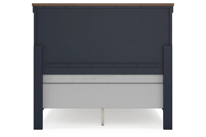 Landocken Brown/Blue Youth Panel Bedroom Set - DMV FurnitureYouth Bedroom Set