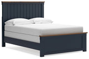 Landocken Brown/Blue Youth Panel Bedroom Set - DMV FurnitureYouth Bedroom Set