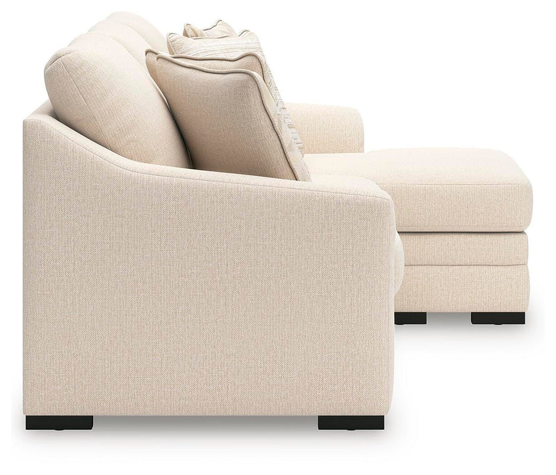Lango Jute Queen Sofa Chaise Sleeper - 4860268