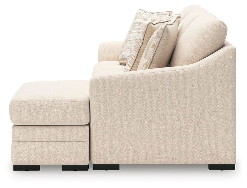 Lango Jute Queen Sofa Chaise Sleeper - 4860268