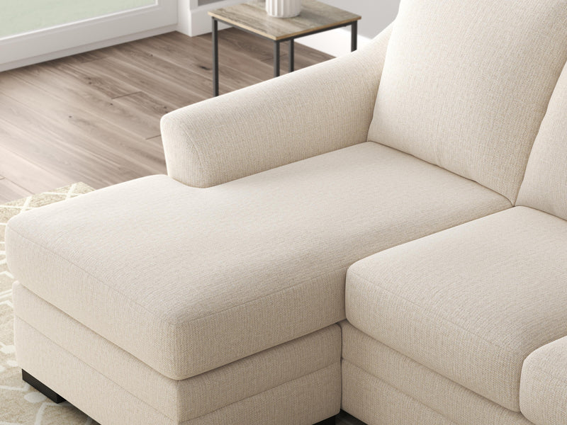 Lango Sofa and Ottoman in Jute - PKG021779