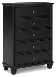 Lanolee Black Panel Bedroom Set - DMV FurnitureBedroom Set