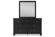 Lanolee Black Panel Bedroom Set - DMV FurnitureBedroom Set