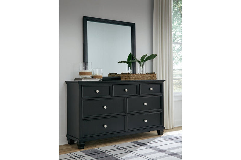 Lanolee Black Panel Bedroom Set - DMV FurnitureBedroom Set