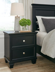 Lanolee Black Panel Bedroom Set - DMV FurnitureBedroom Set