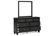 Lanolee Black Panel Bedroom Set - DMV FurnitureBedroom Set