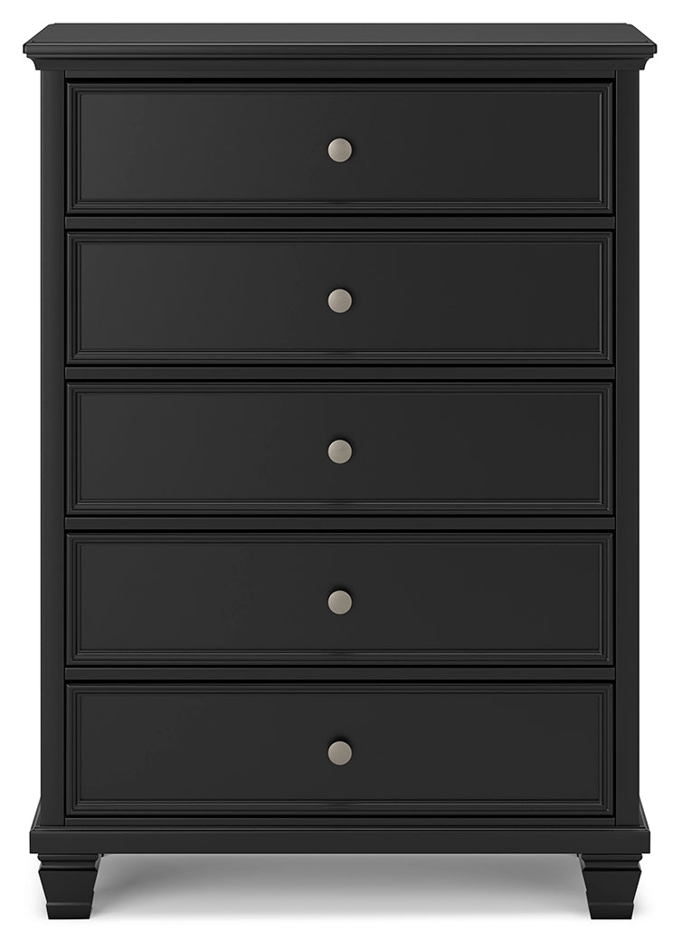 Lanolee Black Panel Bedroom Set - DMV FurnitureBedroom Set