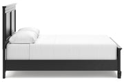 Lanolee Black Queen Panel Bed - DMV FurnitureQueen Bed