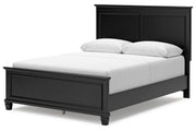 Lanolee Black Queen Panel Bed - DMV FurnitureQueen Bed