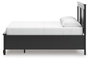 Lanolee Queen Panel Storage Bed, Dresser and Chest in Black - PKG023916