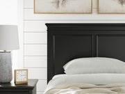 Lanolee Twin Panel Storage Bed and Dresser in Black - PKG023902
