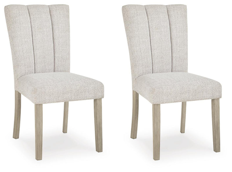 Larawyn Bisque Dining Chair, Set of 2 - PCD575-01