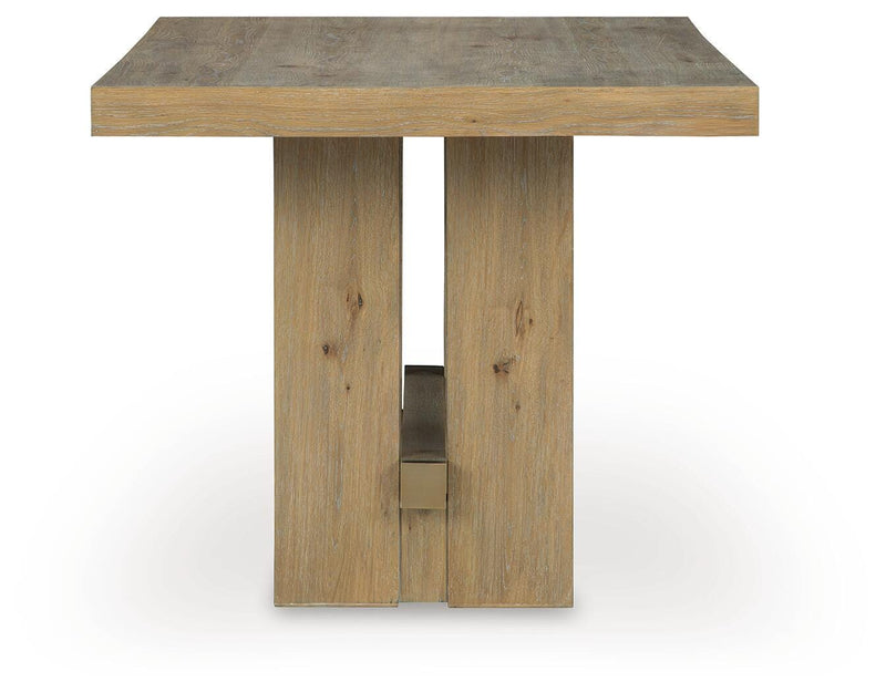 Lasinger Light Brown Counter Height Dining Table - PCD852-13