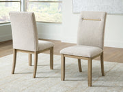 Lasinger Light Brown Dining Chair, Set of 2 - PCD852-01