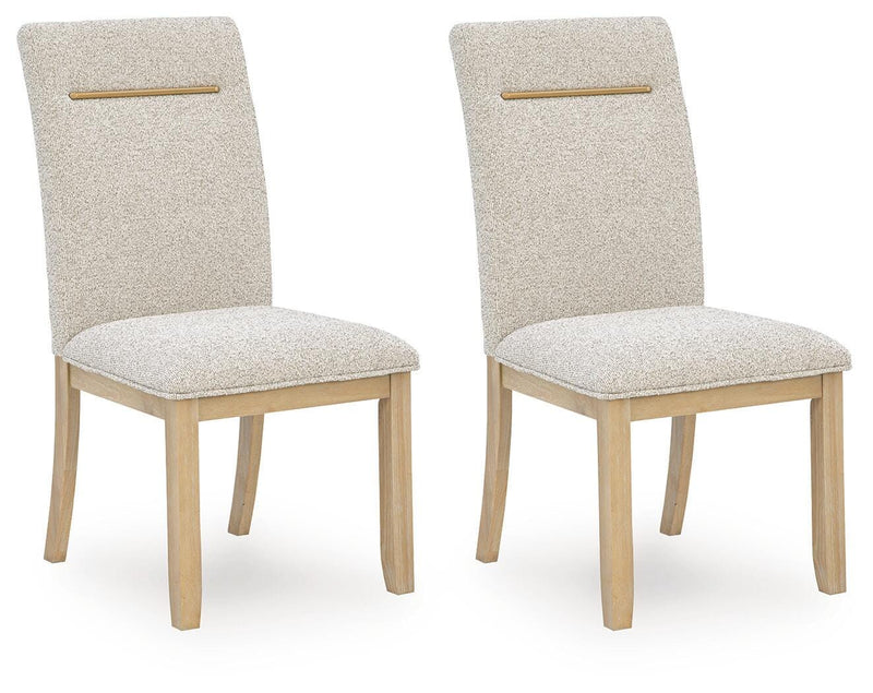 Lasinger Light Brown Dining Chair, Set of 2 - PCD852-01