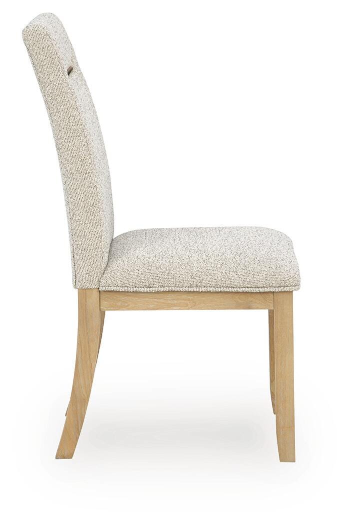 Lasinger Light Brown Dining Chair, Set of 2 - PCD852-01