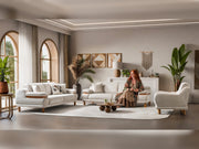 Latte Chair in Cream - 200-ST-LAT-HENRY06-B