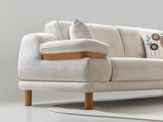 Latte Convertible Sofa in Cream - 200-ST-LAT-HENRY06-3