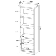Laughlin 3-piece Entertainment Center TV Stand White - 724113-SET