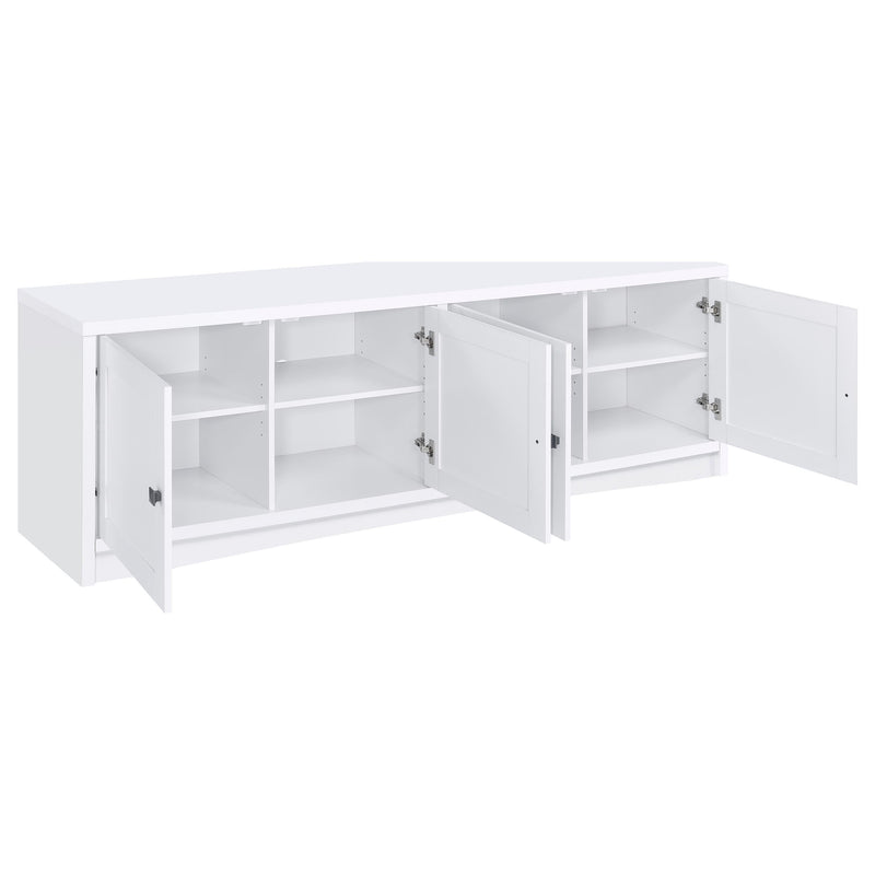 Laughlin 3-piece Entertainment Center TV Stand White - 724113-SET